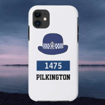 UK Police Female WPC Hat - Add Number & Namn