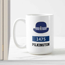 UK Police WPC Hat - Add Number & Namn Kaffemugg