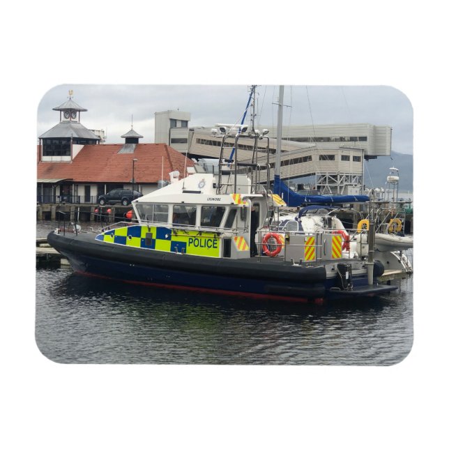 UK polispatrullbåt, Rothesay, Isle of Bute Magnet (Horisontell)