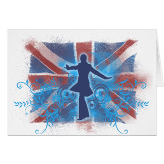 Uk-Punk Hälsningskort