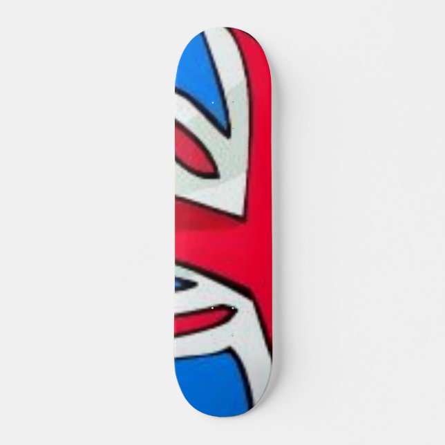 UK Skateboard Bräda 21,5 Cm (Framsida)