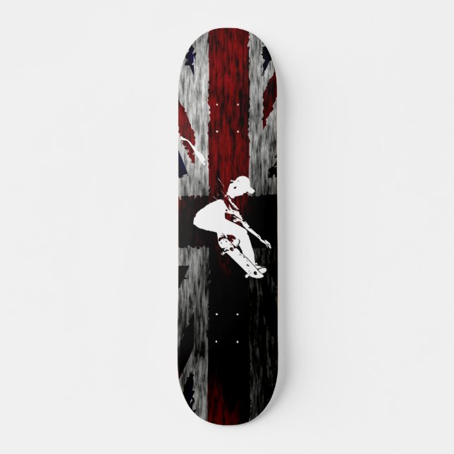 Uk-Skateboard Skateboard Bräda 19,5 Cm (Framsida)