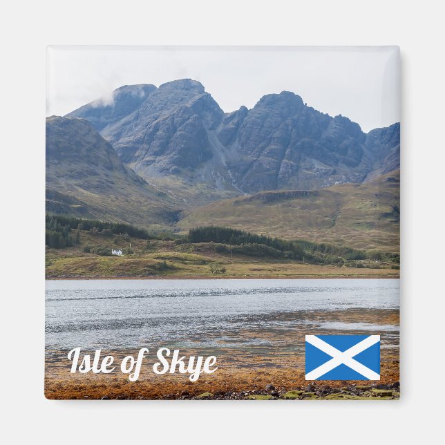 UK Skottland - Isle av Skye Magnet (Framsidan)
