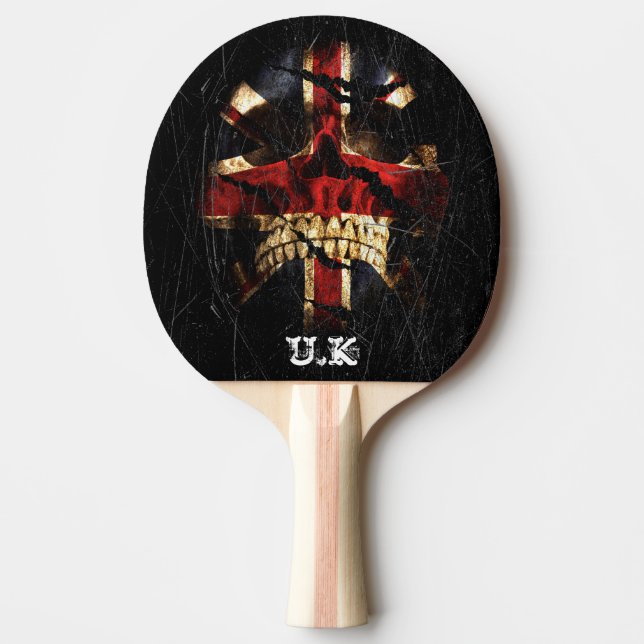 UK Skull Pingisracket (Framsidan)