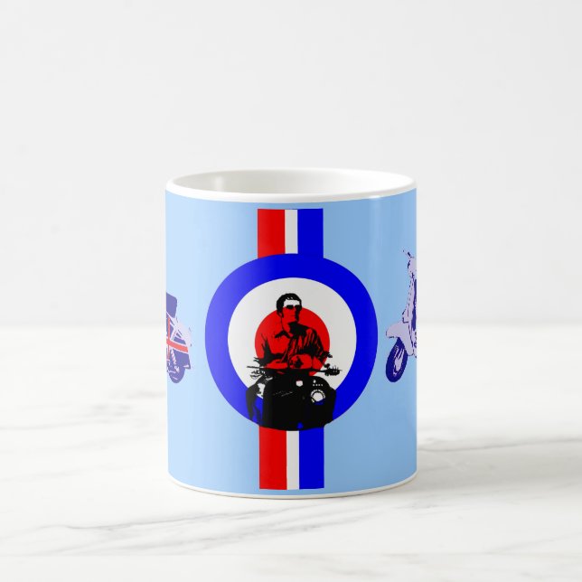 Uk-sparkcykel Kaffemugg (Center)