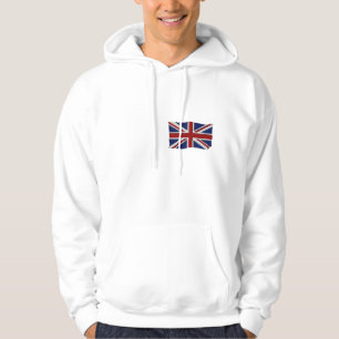 UK UNION JACK BRITISH FLAGGA Patriotic Hoodie