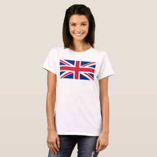 UK Union Jack flagga 1:2 Tee Shirt