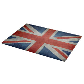 UK Union Jack Flagga i struktur i stil vintage