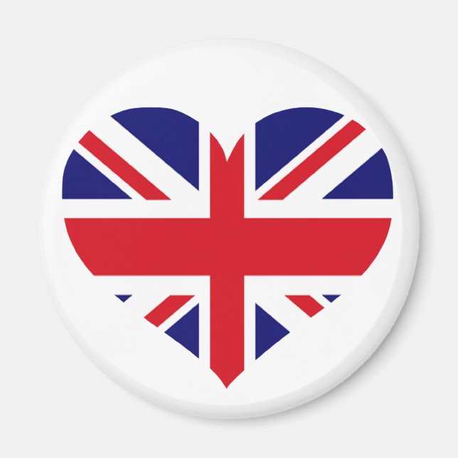 UK Union Jack Magnet (Framsidan)