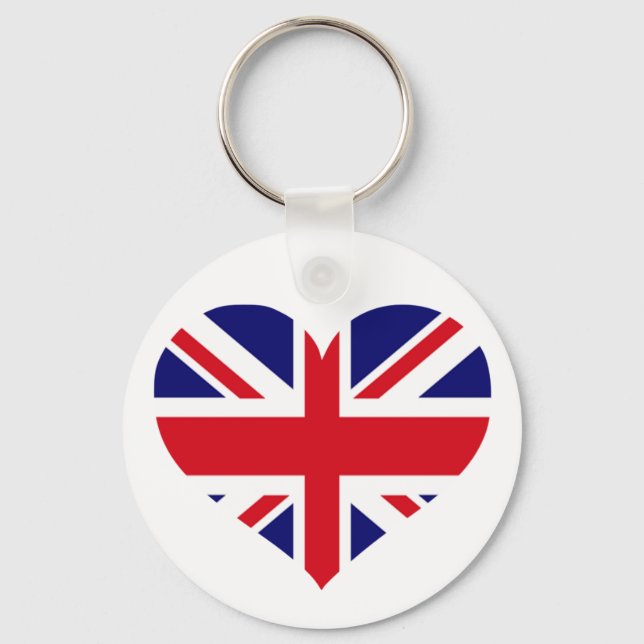 UK Union Jack Nyckelring (Framsida)