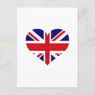 UK Union Jack Vykort