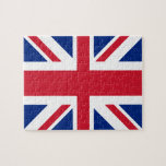UK United Union Jack Flagga Pussel<br><div class="desc">UK United Kingdom Union Jack Flagga design ...  patriotiska brittiska produkter från Ricaso</div>