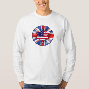 UK-/USAUTSLAGSPLATSSKJORTA TRÖJA