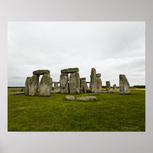 UK, Wiltshire, Stonehenge Poster (Framsidan)