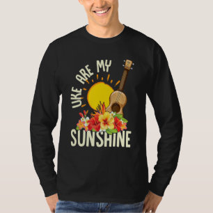 Uke är min solshine Ukulele Player Ukulelist T Shirt