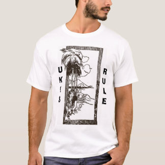 Uke dam - Ukes härskar Tee Shirt