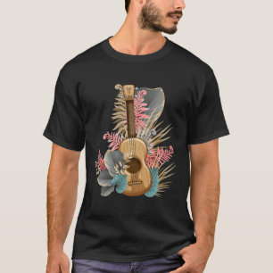 Uke Hawaiian Ukulele Guitar Player Hawaii Music T Shirt