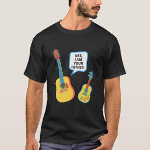 Uke I är din Far Funny Ukelele Guitar T Shirt