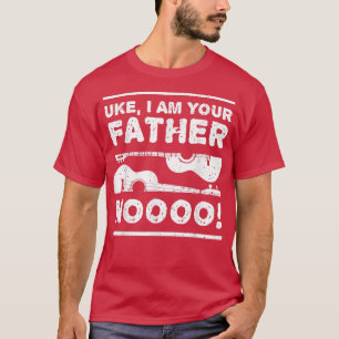 Uke I är din Far Ukulele Guitar Music3084 T Shirt