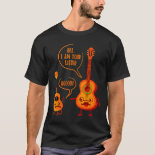 Uke I är din Far Ukulele Guitar Music T Shirt