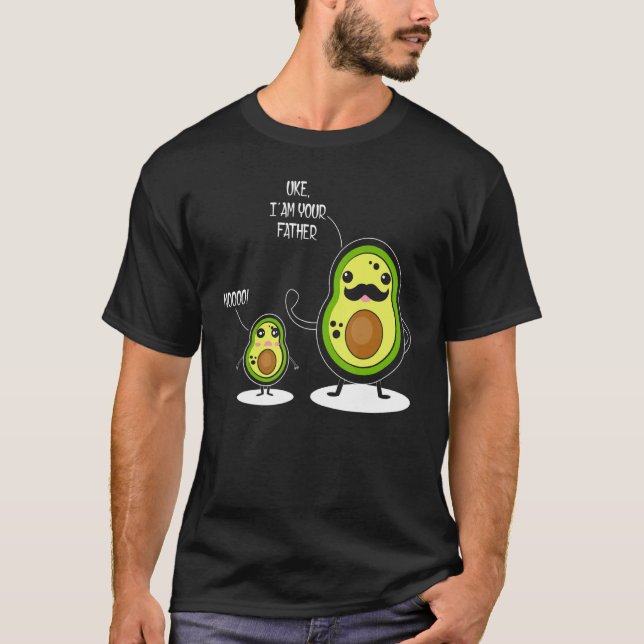 Uke jag är din Far-nuny Avocado Far Son Avoc T Shirt (Framsida)