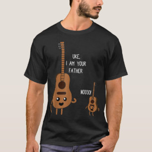 Uke Jag Är Din Pappa Rolig Ukulele Banjo Gitarr Pl T Shirt