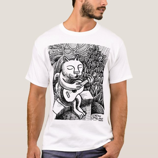 Uke katt tee (Framsida)