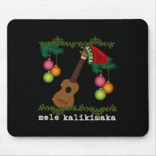 Uke Mele Kalikimaka Ukulele jul Sång Aloha Musmatta