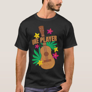 Uke Player Ukulele Player Music Musician Graphic T Shirt