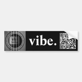 Uke Tribe Vibe Bumper Sticker Bildekal