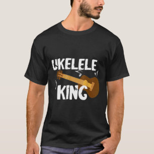Ukelele Kung Guitarist Guitar Uke Instrument Hawai T Shirt
