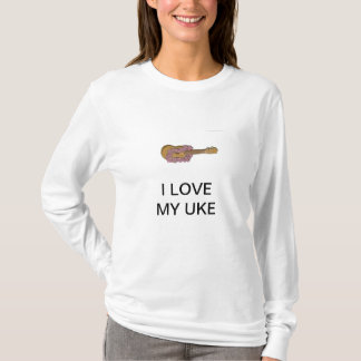 Ukelele skjorta tee shirt