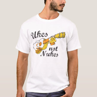 Ukes inte nukes t-shirt