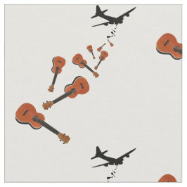 Ukes not nukes Ukulele t-shirt Tyg