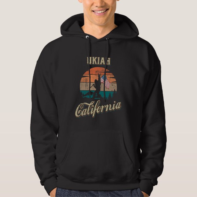 Ukiah Kalifornien Hoodie (Framsida)