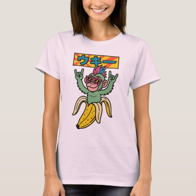 Ukii Pop | Oöppnad #Ukii3 | | Brainrot Universum T Shirt (Framsida)