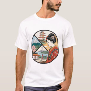 Ukiyo-e ("Flytande världens bilder") T Shirt