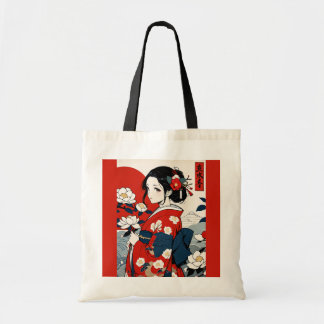 Ukiyo-e Modern Tote Bag Tygkasse
