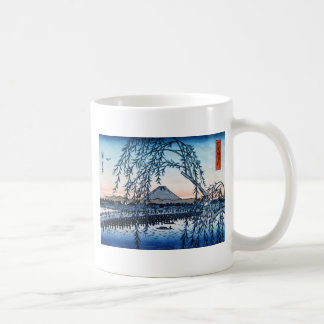 Ukiyo-e Mount Fuji Japan Kaffemugg