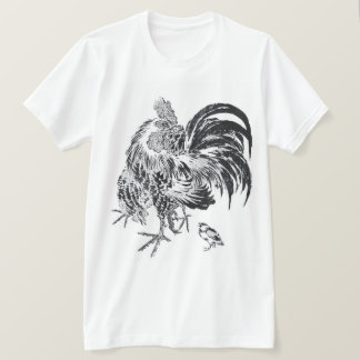 Ukiyo-e Niwatori japansk tupp vid Toyohiro Tee