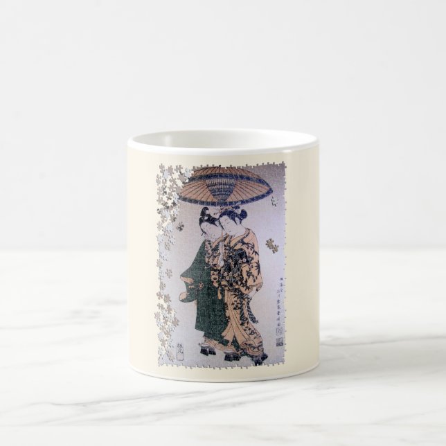 Ukiyo Kabuki pussel Kaffemugg (Center)