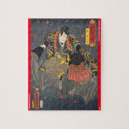 ukiyoe - Akatsuki Hoshigorō - Japansk magician - Pussel