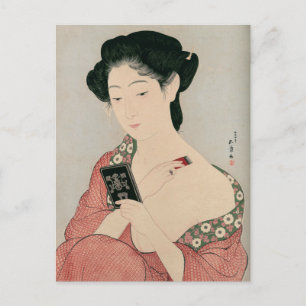 Ukiyoe [Goyo] Kvinnor i konfektion Vykort