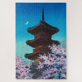 ukiyoe - hasui - m08 - Vår Evening - Pussel