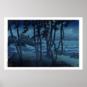 ukiyoe hasui n10 Hinomisaki Izumo Poster