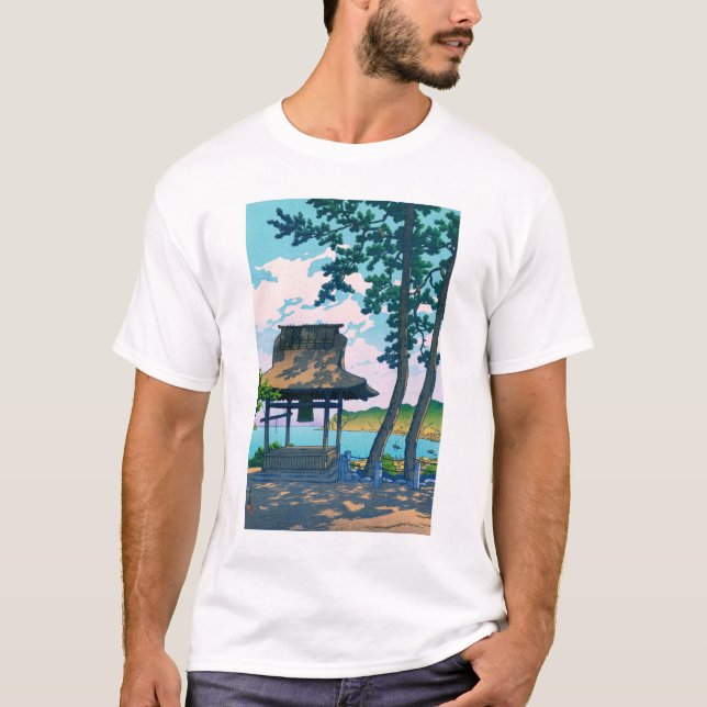 ukiyoe hasui No49 Shogetsuin Temple in Ito, Izu T Shirt (Framsida)