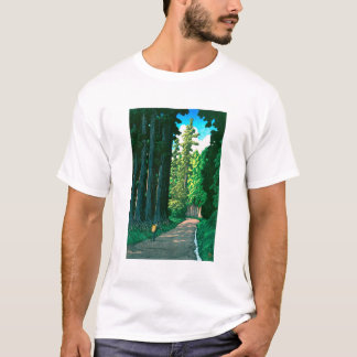 ukiyoe hasui No57 Historic Nikkō Highway T Shirt
