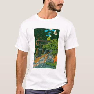 ukiyoe hasui No60 Kumagaya Dairai Shrine T Shirt