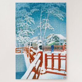 ukiyoe - hasui - No.24 Yakumo Bridge the Nagata .. Pussel
