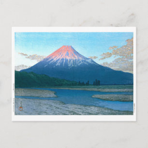 ukiyoe - hasui - No.30 Fuji River - Vykort